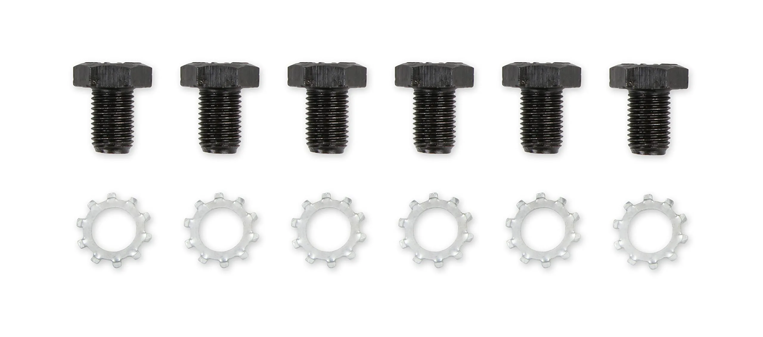 Mr. Gasket Flexplate, Bolts Gr.8 Gm, Black 1 Count (Pack of 1)