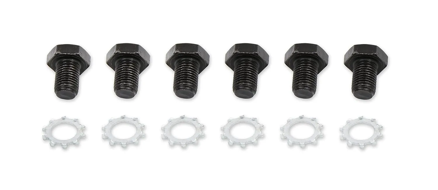 Mr. Gasket Flexplate, Bolts Gr.8 Gm, Black 1 Count (Pack of 1)