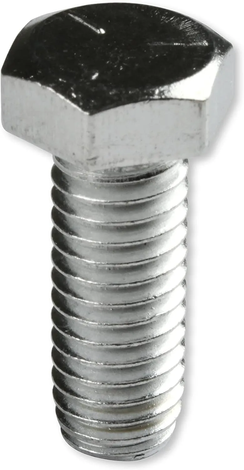 Mr. Gasket Int Bolts Sb Chev Hex Head, Silver