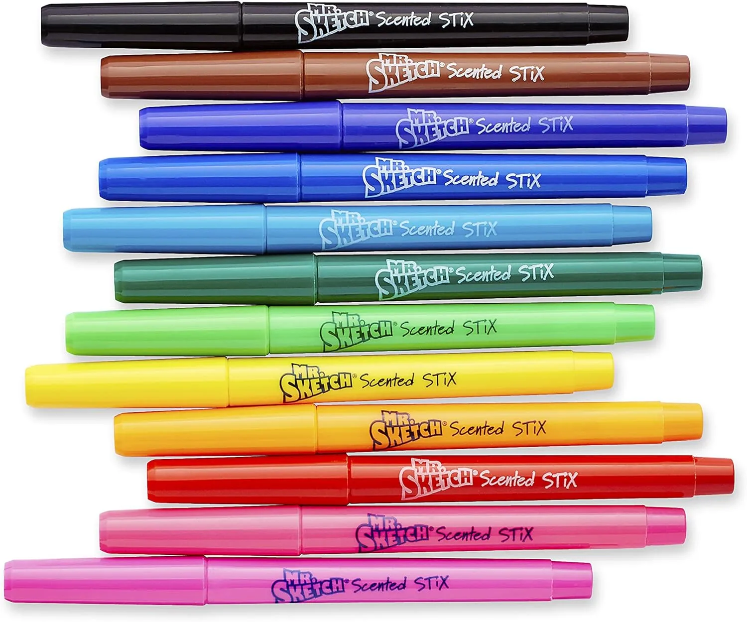 Mr. Sketch Stix Classpack Scented Markers - 0.8 mm Fine Bullet, 16/Pack