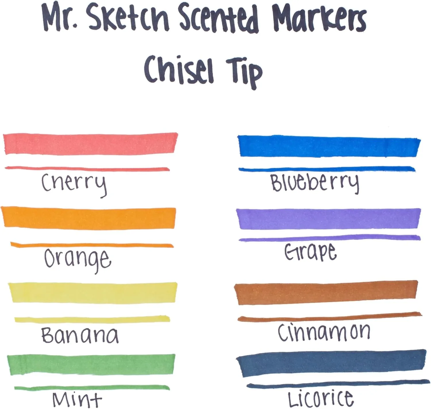 Mr. Sketch Scented Markers, Assorted Colors, Set of 8