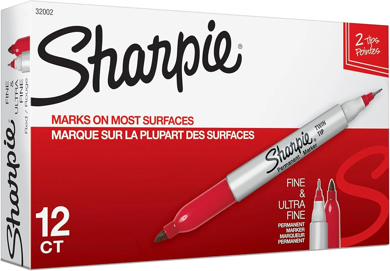Mr. Sketch Scented Washable Markers - Chisel/Medium/Broad Tips, Assorted Ink, 192-Count