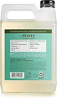 MRS. MEYER'S CLEAN DAY Basil Dish Soap (48 oz) & Lemon Verbena Hand Soap (33 oz) Bundle