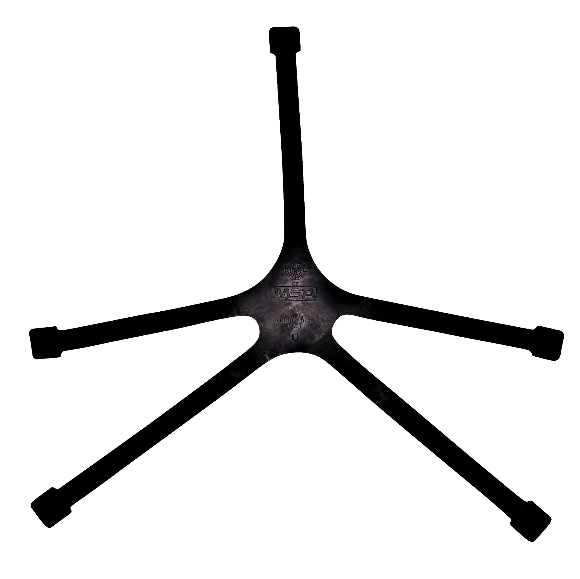 MSA 458173 Heavy Duty Replacement Head Harness for Ultra-Vue and Ultra-Twin Full Facepiece Respirator, Non-NFPA, Color, Black