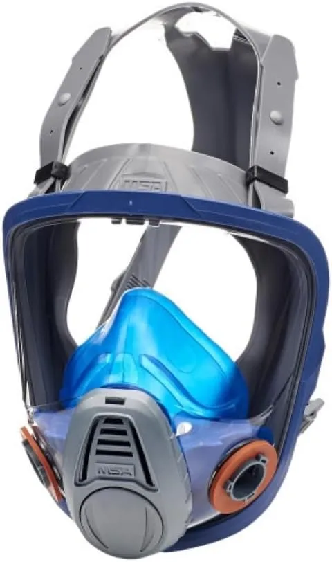 MSA Advantage 3200 Series Full-Facepiece Respirato 1 Count (Pack of 1) Rubber