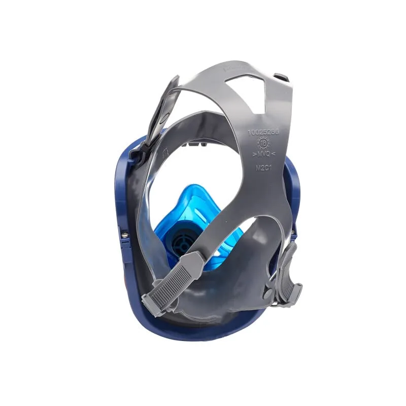 MSA 10028995 Advantage 3200 Series Full-Facepiece Respirator - Size: Medium, Harness Style: Rubber, Twin-Port