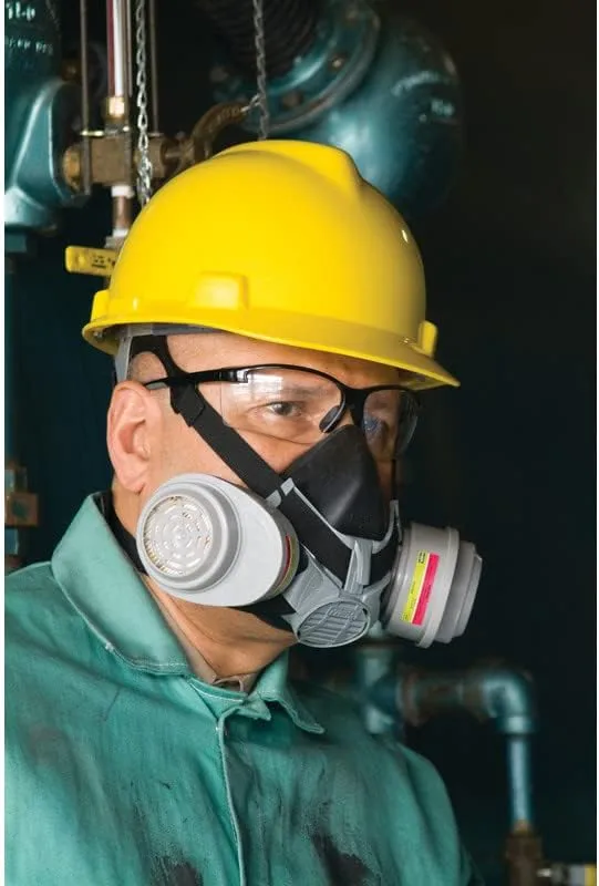 MSA Advantage 420 Series Half-Mask Respirator Facepiece Assembly Without Comfo Adapter