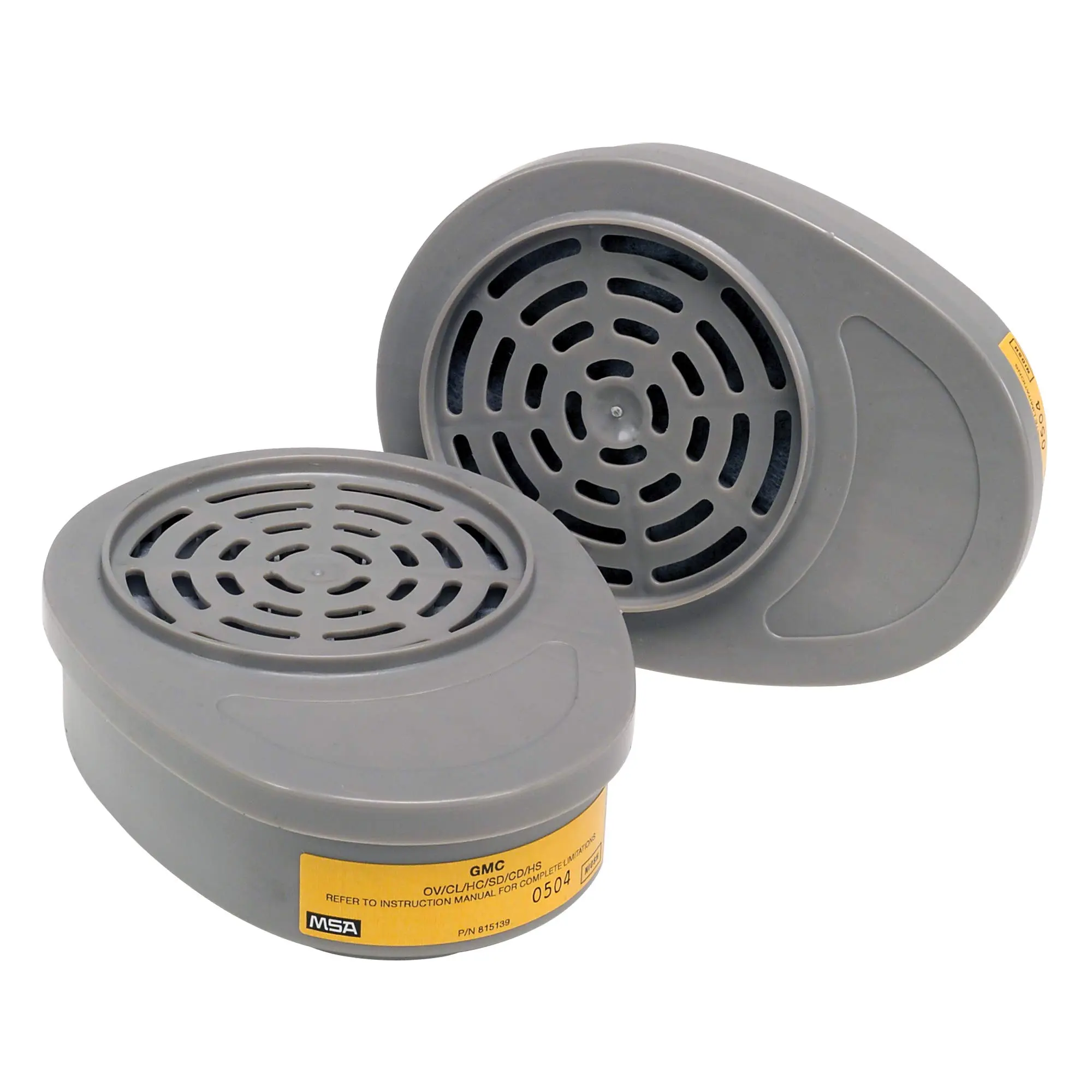 MSA Advantage Respirator Cartridges and Filters, 2-Pack