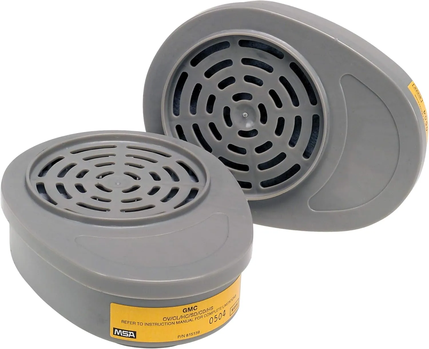 MSA Advantage Respirator Cartridges and Filters, 2-Pack