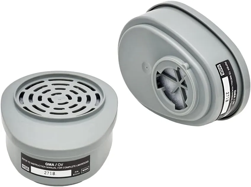 MSA Advantage Respirator Cartridges and Filters, 2-Pack