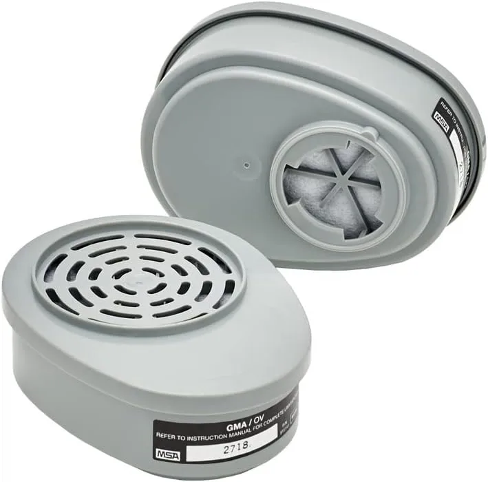 MSA Advantage Respirator Cartridges and Filters, 2-Pack