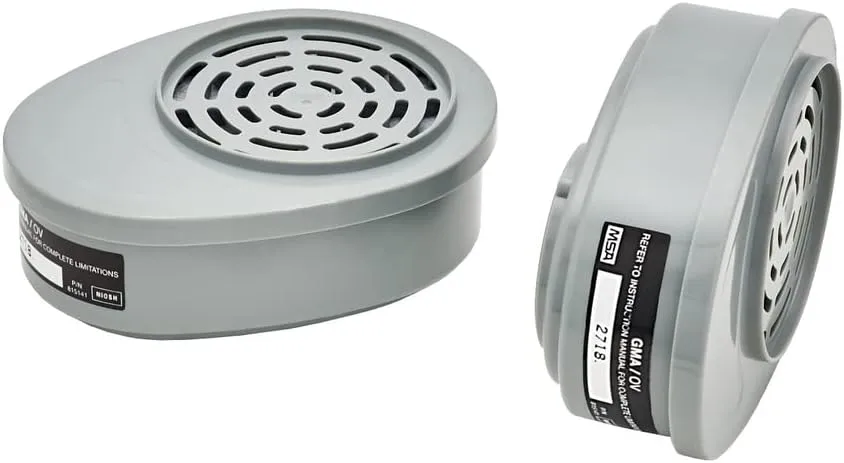 MSA Advantage Respirator Cartridges and Filters, 2-Pack