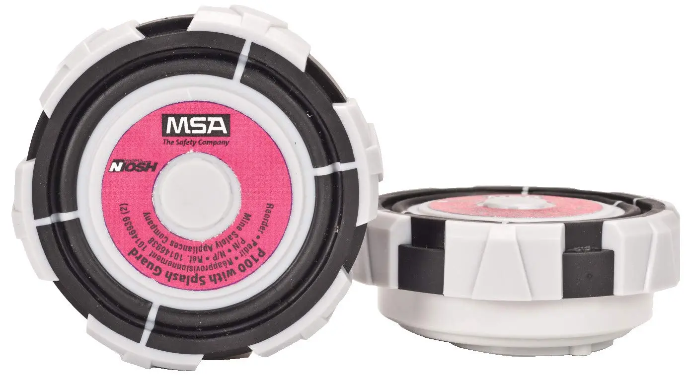 MSA Advantage Respirator Cartridges and Filters, 2-Pack