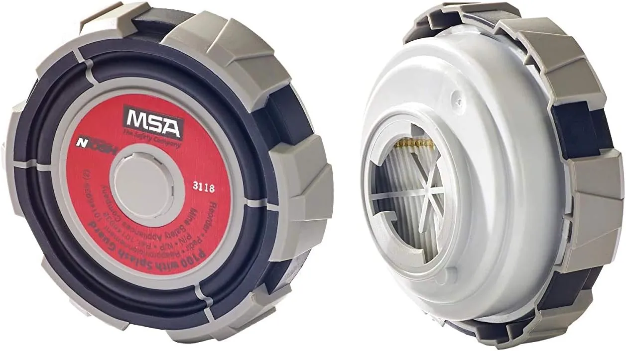 MSA Advantage Respirator Cartridges and Filters, 2-Pack