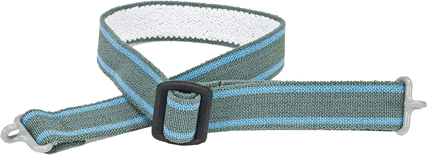 MSA 10171107 Hard Hat Chinstrap - 2-Point Suspension Attachment, 3/4" Polyester Webbing, Grey
