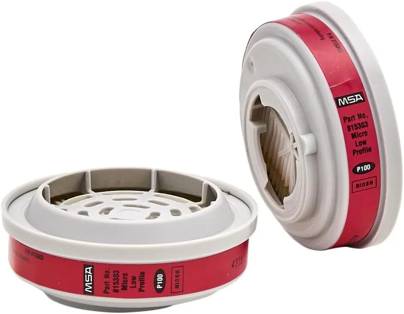 MSA Advantage Respirator Cartridges and Filters, 2-Pack
