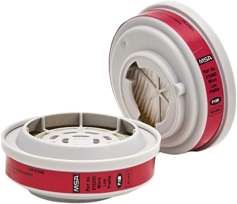 MSA Advantage Respirator Cartridges and Filters, 2-Pack