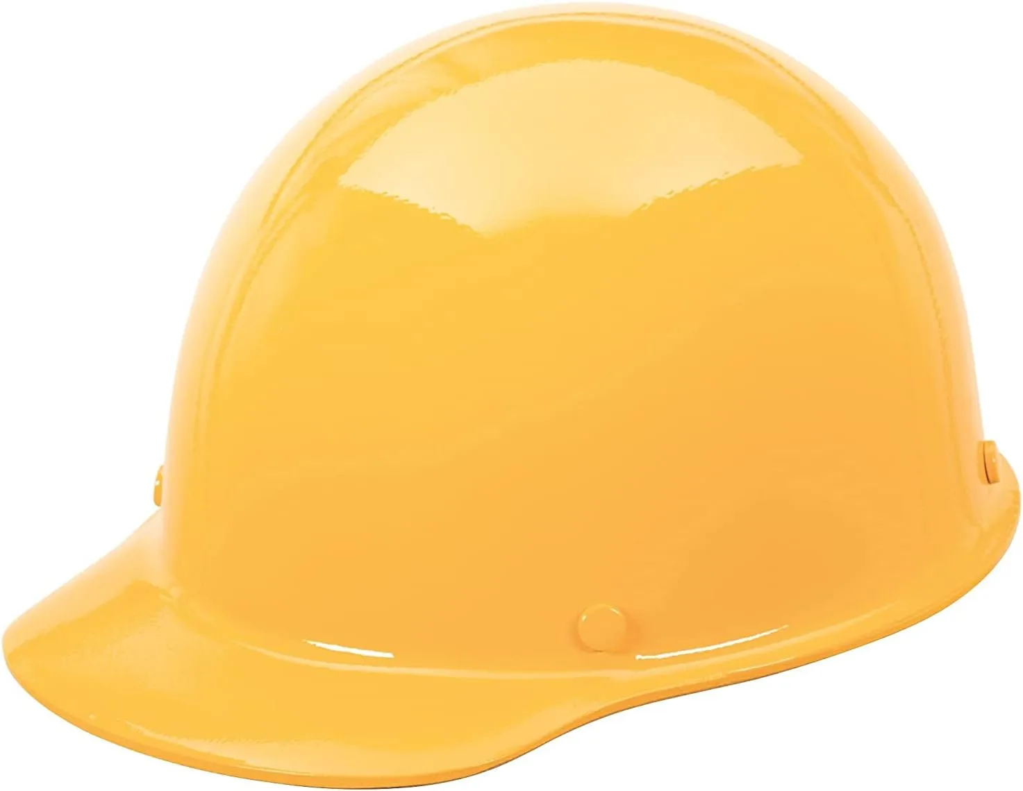 MSA 482002 Skullgard Cap Style Safety Hard Hat with Fas-Trac III Ratchet Suspension, Welders Lugs Attached | Non-slotted Hat