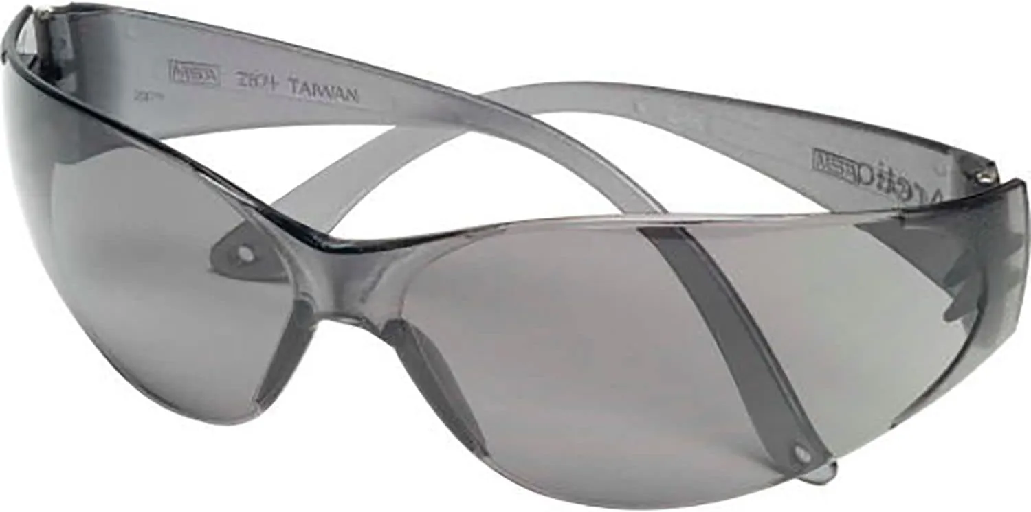 MSA Smoke Plano Safety Glasses - Grey (697515)