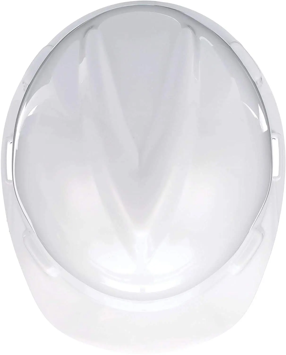 MSA 475358 V-Gard Cap Style Safety Hard Hat With Fas-Trac III Ratchet Suspension | Polyethylene Shell