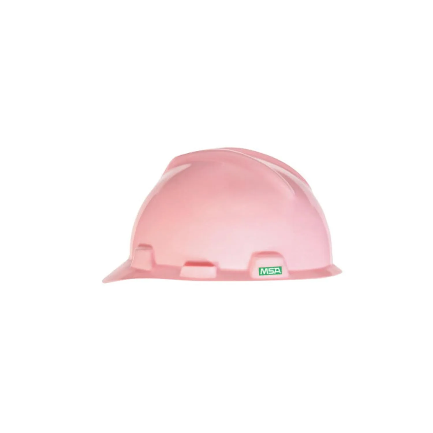 MSA 485364 V-Gard With Staz-On Suspension Cap Style Hard Hat, Pink, Standard Staz-On Pinlock Suspension Standard Pink