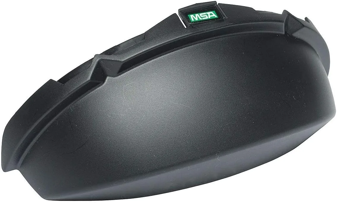 MSA V-Gard Chin Protector, Standard, Black, Lot of 11