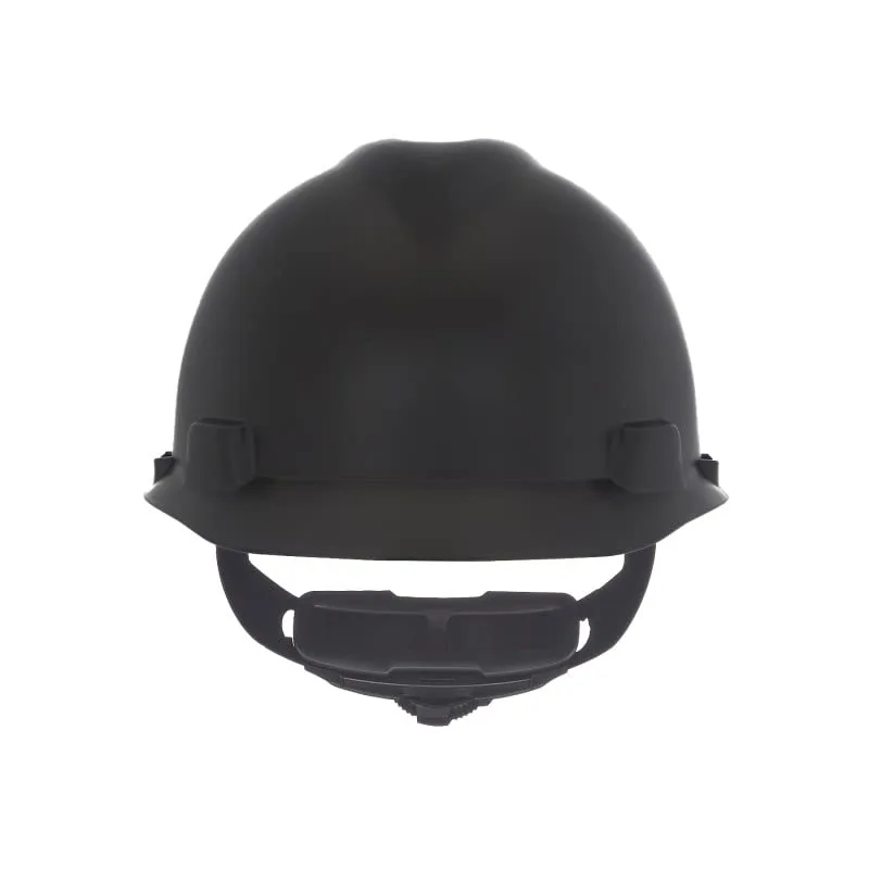 MSA V-Gard Cap Style Safety Hard Hat with Fas-Trac III Ratchet Suspension