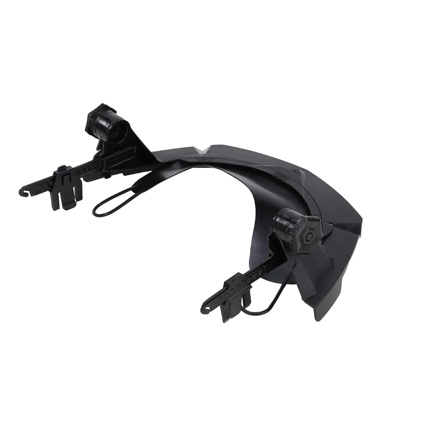 MSA 10154622 V-Gard Frame - General Purpose Applications, Fits Full-Brim Hard Hats, Black, Polybutylene Terephthalate (PBT)