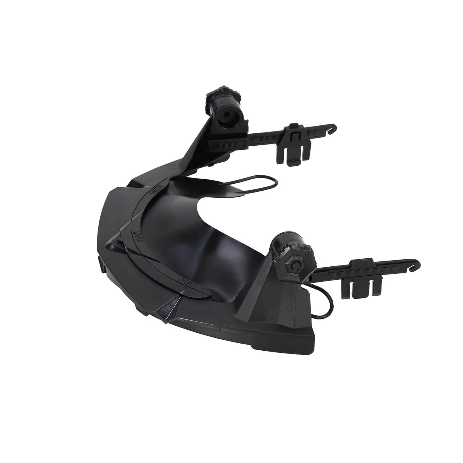 MSA 10154622 V-Gard Frame - General Purpose Applications, Fits Full-Brim Hard Hats, Black, Polybutylene Terephthalate (PBT)