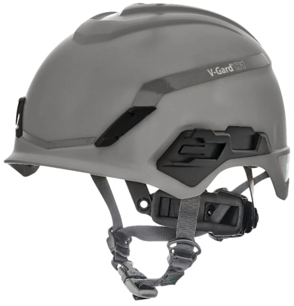 MSA V-Gard H1 Helmet with Fas-Trac III Ratchet Suspension