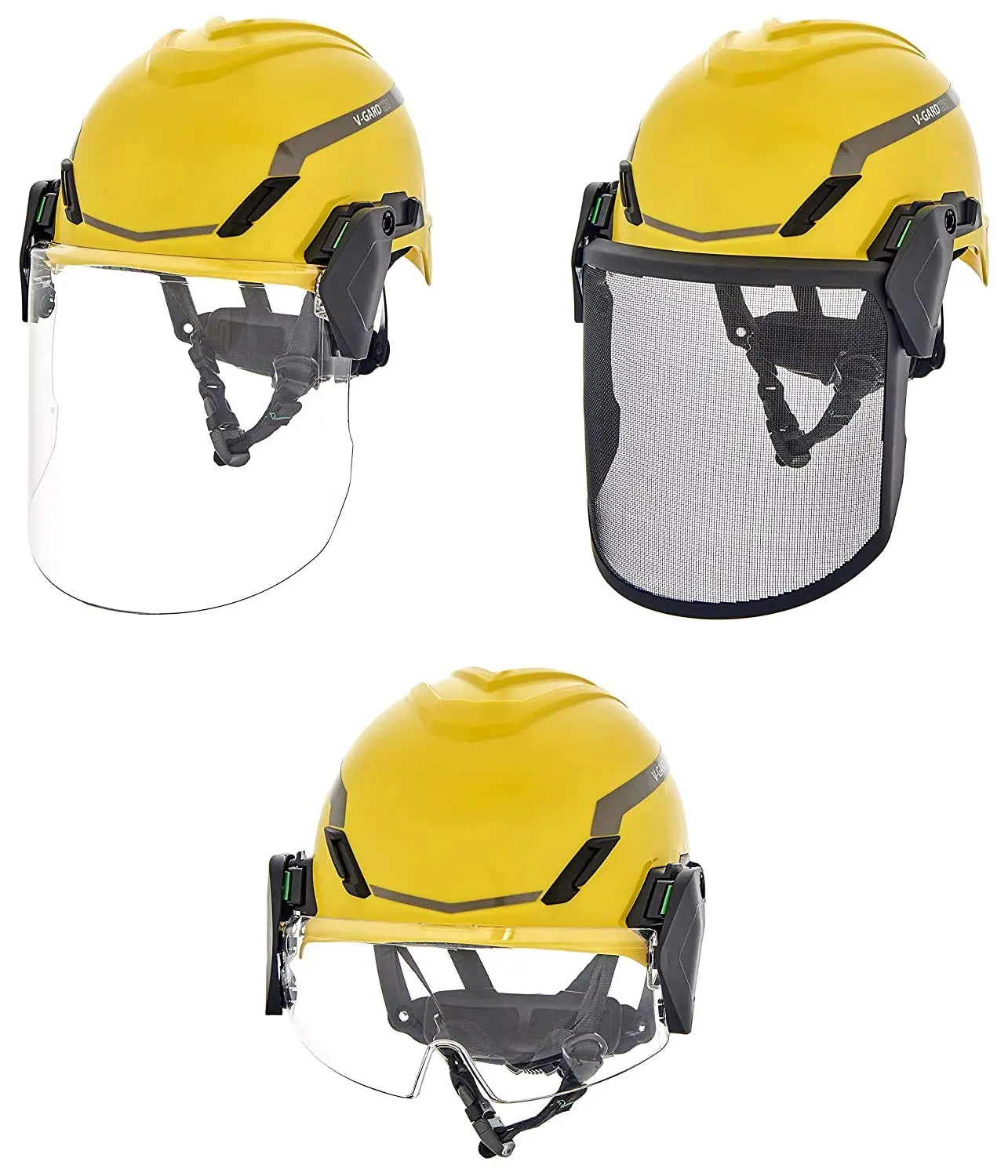 MSA V-Gard H1 Helmet with Fas-Trac III Ratchet Suspension