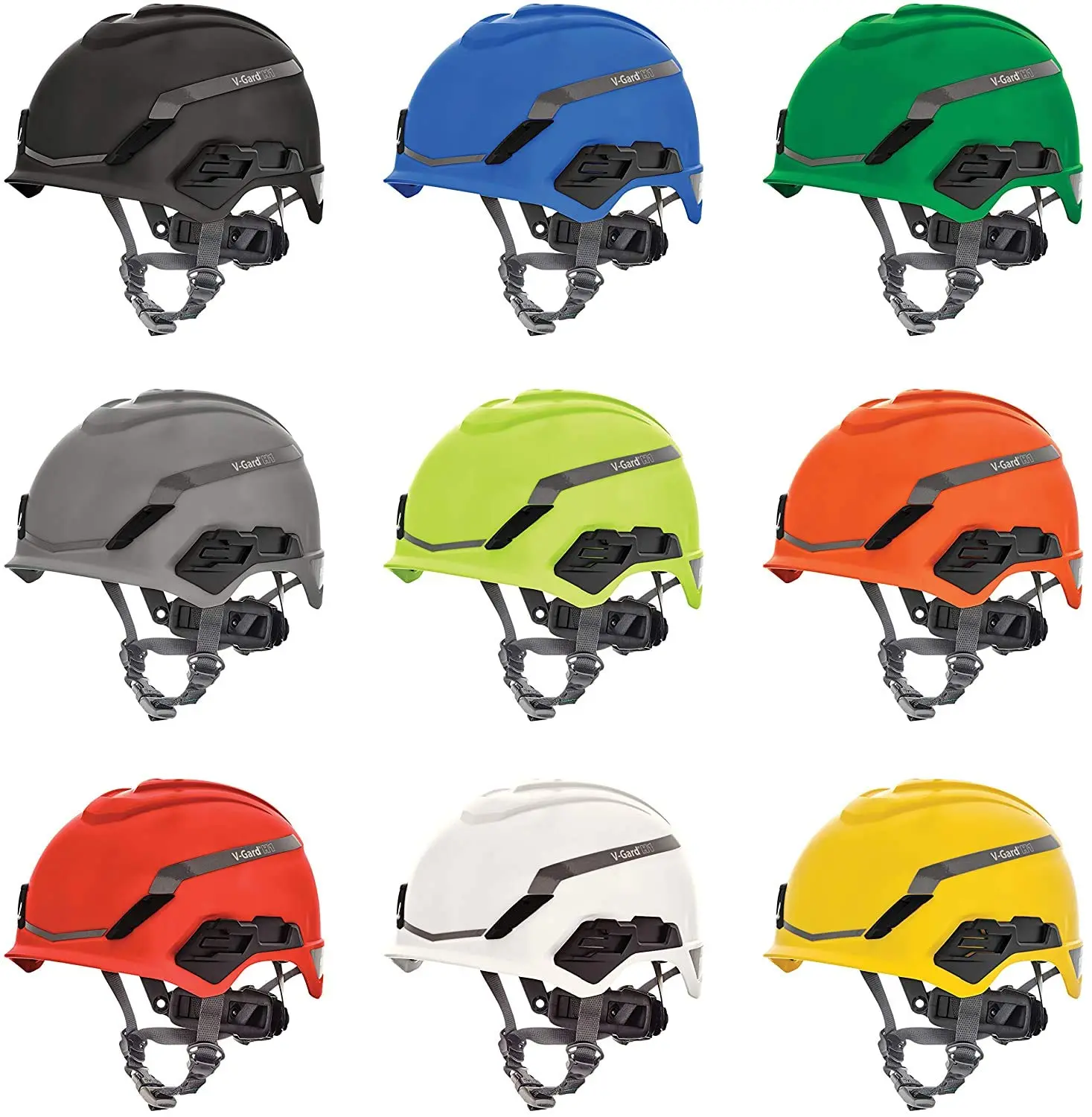 MSA V-Gard H1 Helmet with Fas-Trac III Ratchet Suspension