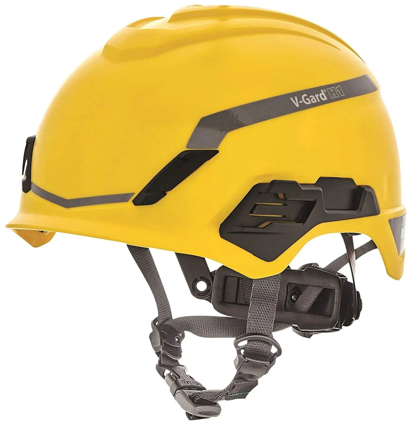 MSA V-Gard H1 Helmet with Fas-Trac III Ratchet Suspension