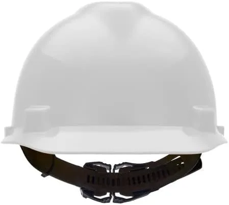 MSA V-Gard Cap Style Safety Hard Hat Suspension | Polyethylene Shell, Superior Impact Protection