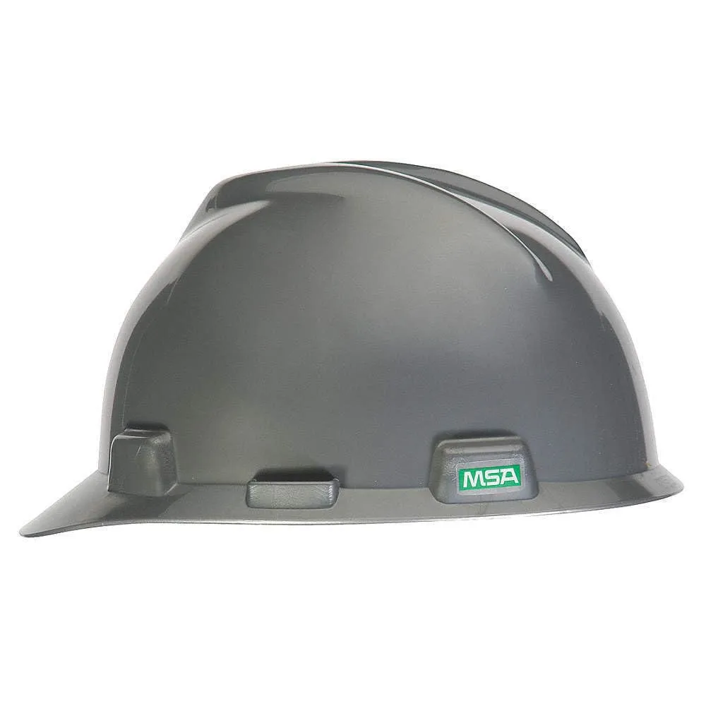 MSA V-Gard Cap Style Safety Hard Hat with Staz-On Pinlock Suspension