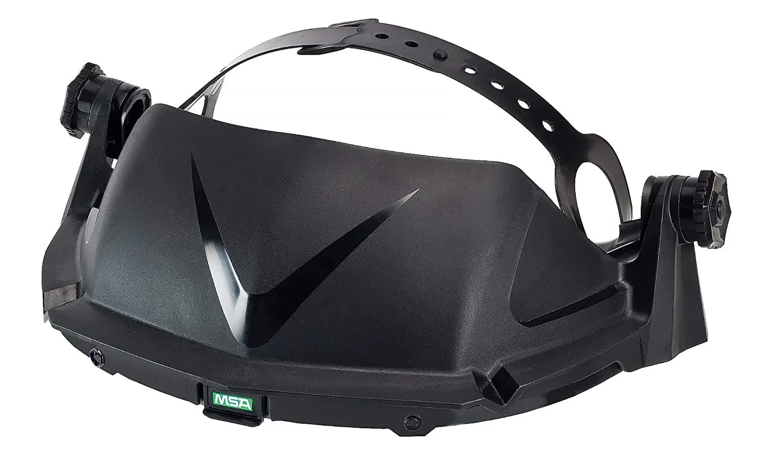 MSA 10127061 V-Gard Headgear - General Purpose Applications, Black, High Density Polyethylene (HDPE), Use with V-Gard Visors
