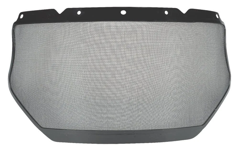 MSA Safety 10116557 V-Gard Steel Mesh Faceshield, 8" x 17" Size