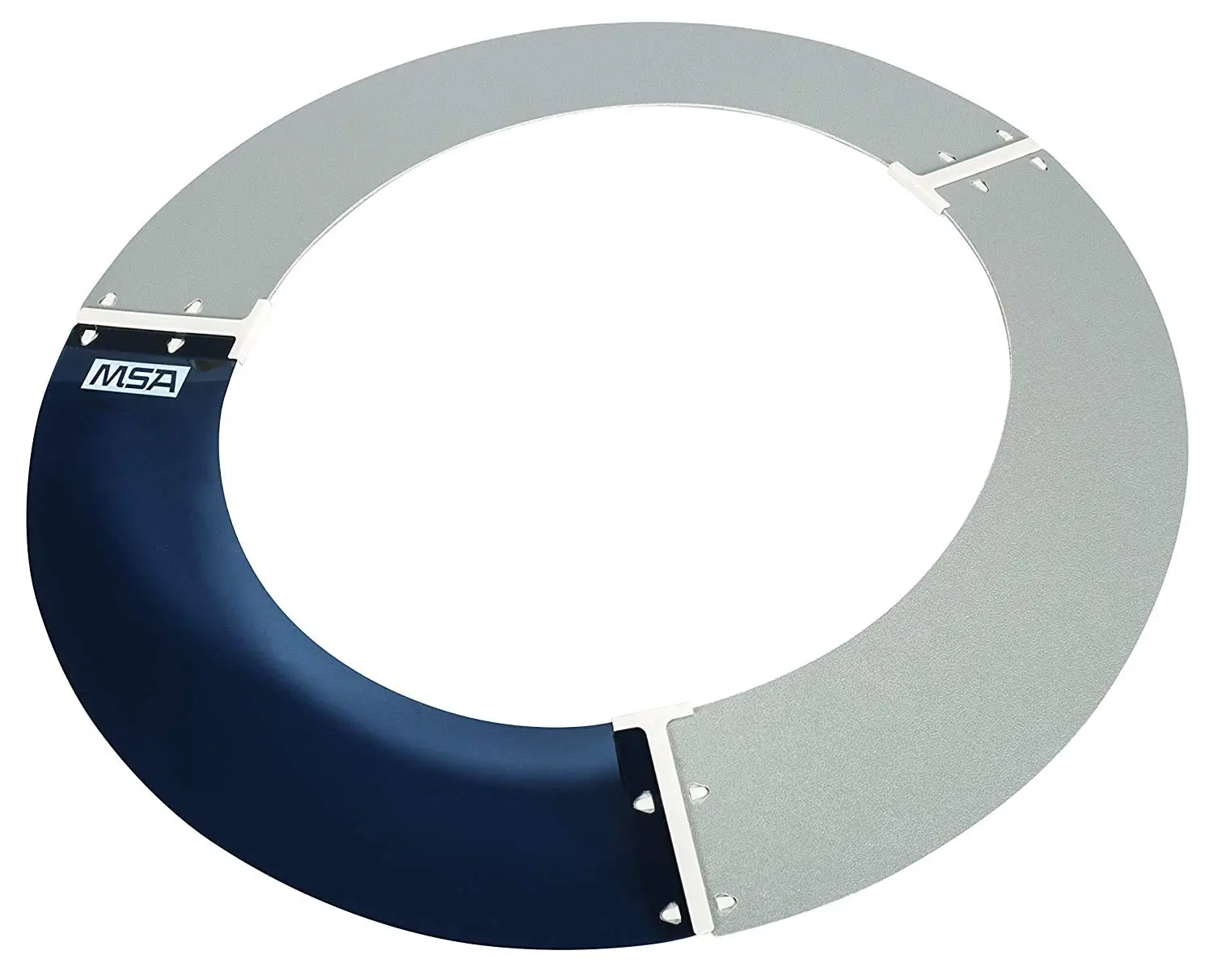 MSA 697410 V-Gard Sun Shield - Standard V-Gard Hat/Full Brim Attachment, Polyurethane Brim Extender, Smoke-Tinted Lexan