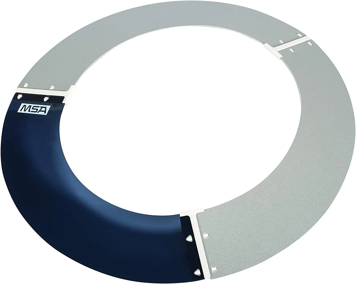 MSA 697410 V-Gard Sun Shield - Standard V-Gard Hat/Full Brim Attachment, Polyurethane Brim Extender, Smoke-Tinted Lexan