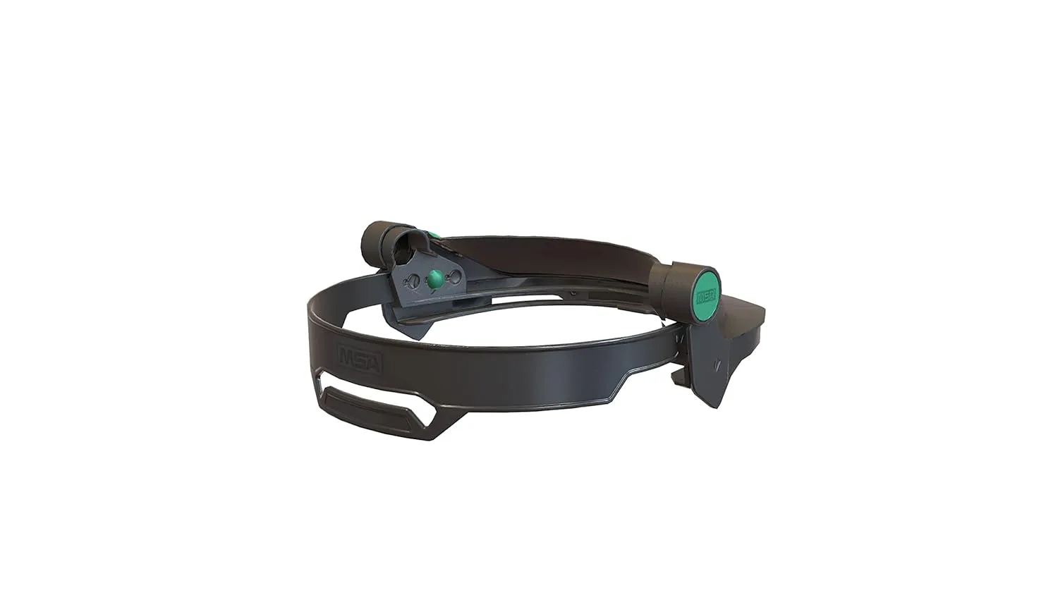 MSA 10187161 V-Gard Frame - Universal Cap Frame, Fits Cap-Style Hard Hats, Black, Rubber and Polyethylene