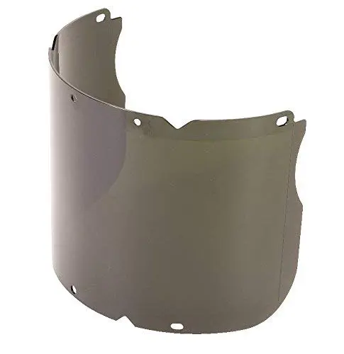 MSA 10115862 V-Gard Visor - Welding, Shade 5, Polycarbonate (PC), Molded, 8" x 17" x 0.098"