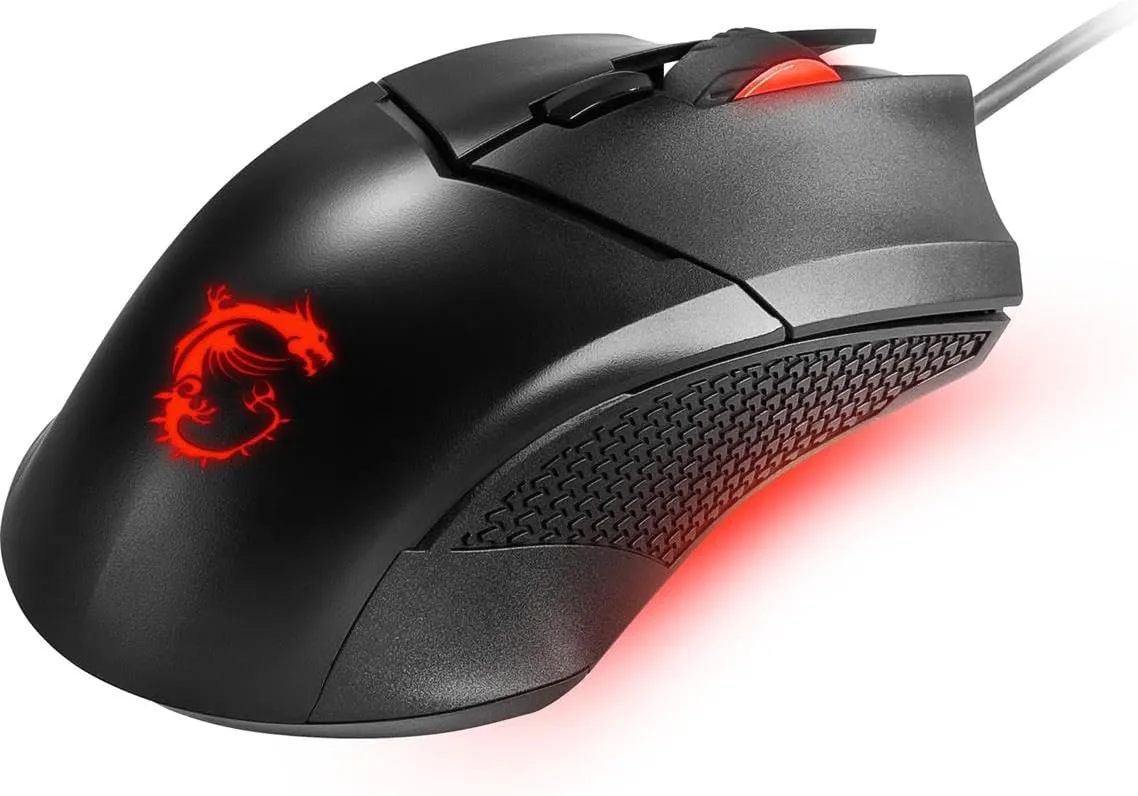 MSI Clutch Gaming Mouse, USB Optical