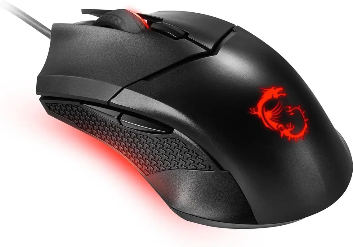MSI Clutch Gaming Mouse, USB Optical