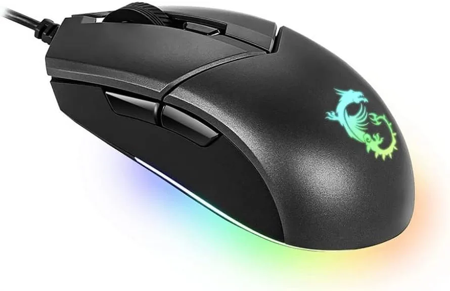 MSI Clutch Gaming Mouse, USB Optical