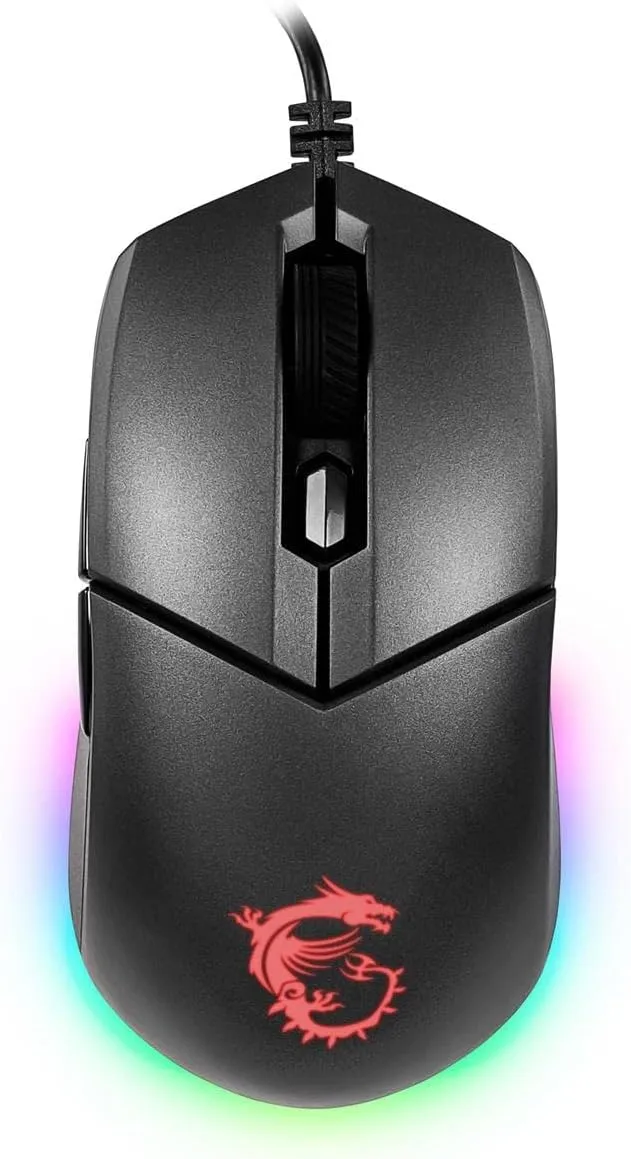 MSI Clutch Gaming Mouse, USB Optical