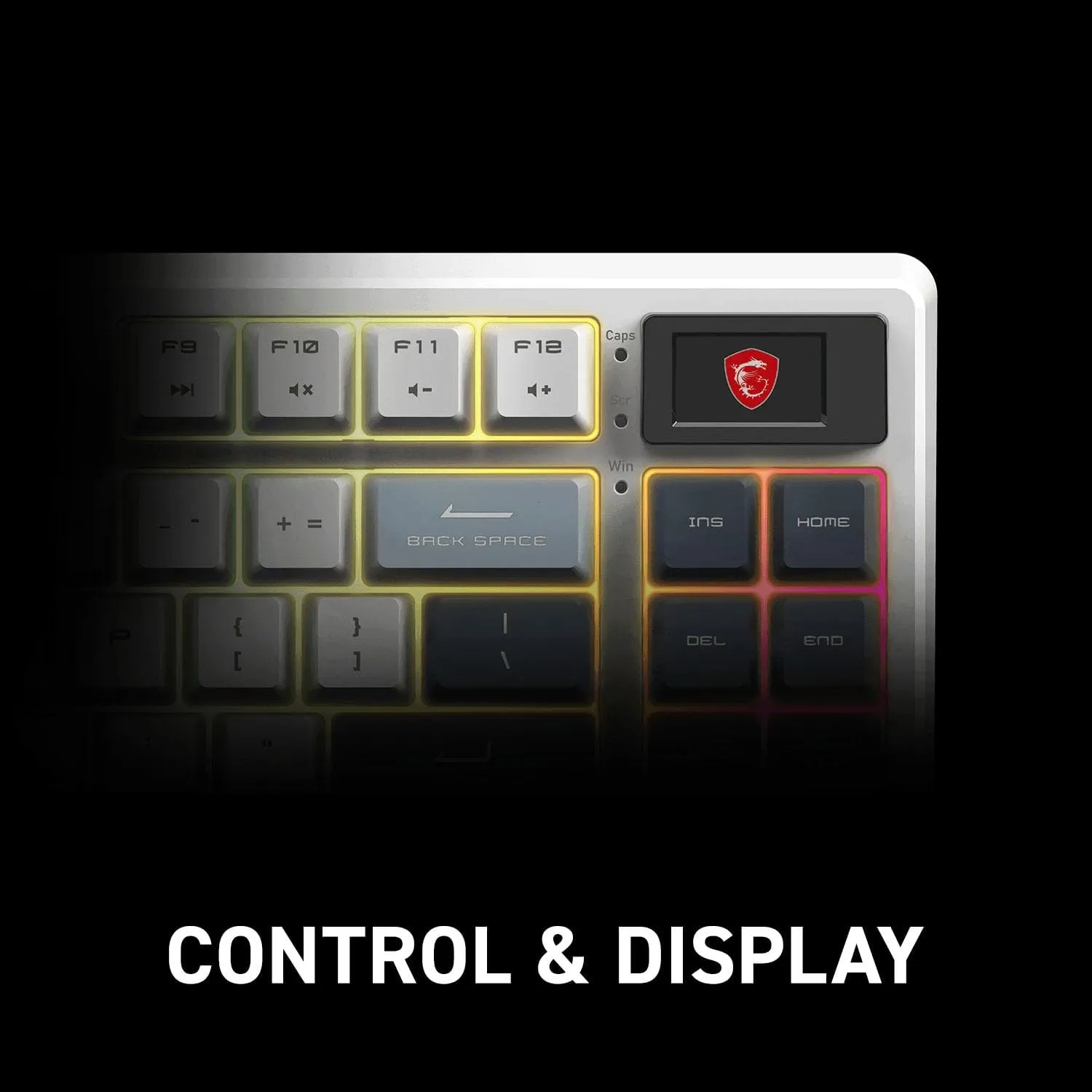 MSI Forge GK600 TKL Wireless Sky Mechanical Keyboard