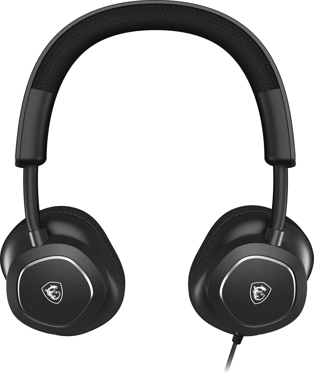 MSI Maestro 300 Gaming Headset – 40mm Neodymium Drivers, Unidirectional (Cardioid) Mic, Lightweight Comfort, Cross Platform Connectivity