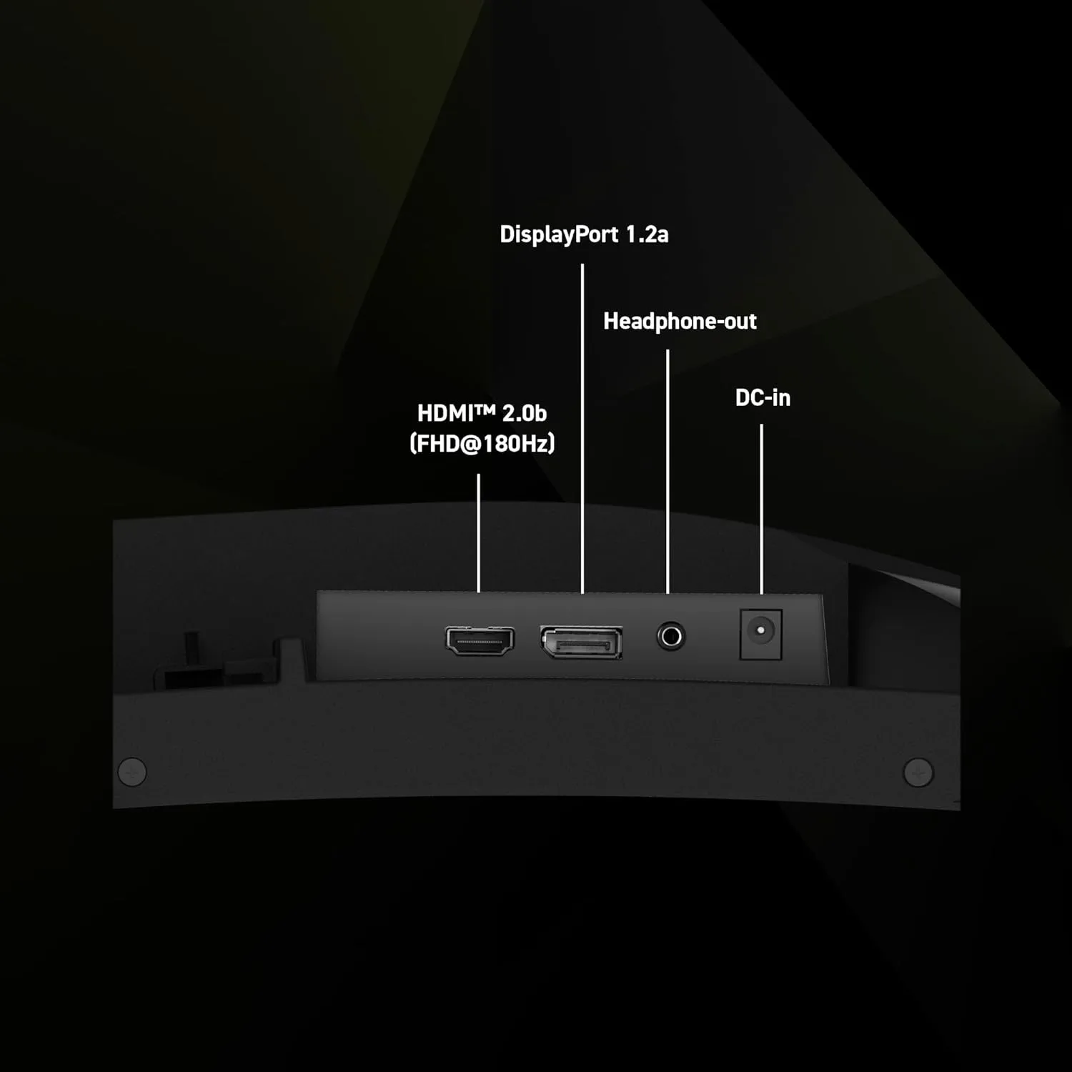 MSI MAG 244C 24-inch Curved Gaming Monitor, 180Hz, 1ms, HDR-Ready