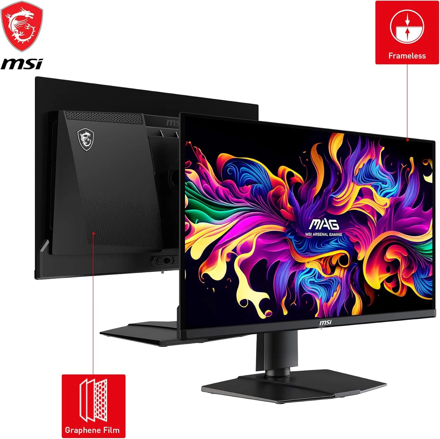 MSI MAG QD-OLED Gaming Monitor with HDR400