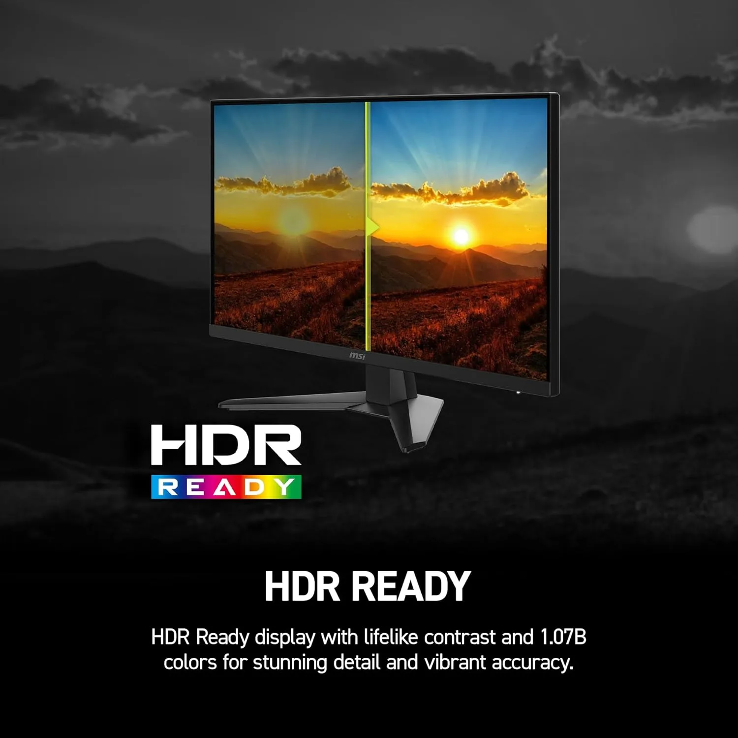 MSI MAG 272F X24 27-inch FHD Gaming Monitor - 240Hz, 0.5ms, HDR